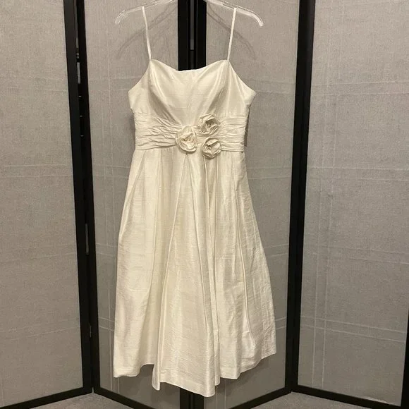 eliza j ivory dress Eliza J Dresses | Eliza J Ivory Cocktail Dress | Color: Cream/White | Size: 12